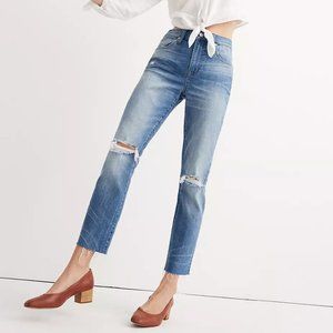 The High-Rise Slim Crop Boyjean: Madewell